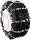 Max Trac Heavy Duty Zinc Traction Tire Chains - Snow & Mud Grip