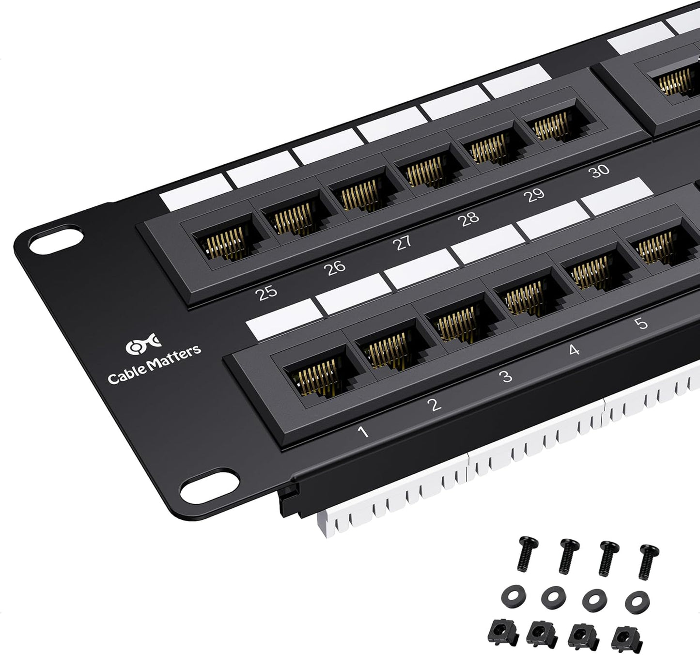 High Performance 48 Port Cat6 Patch Panel