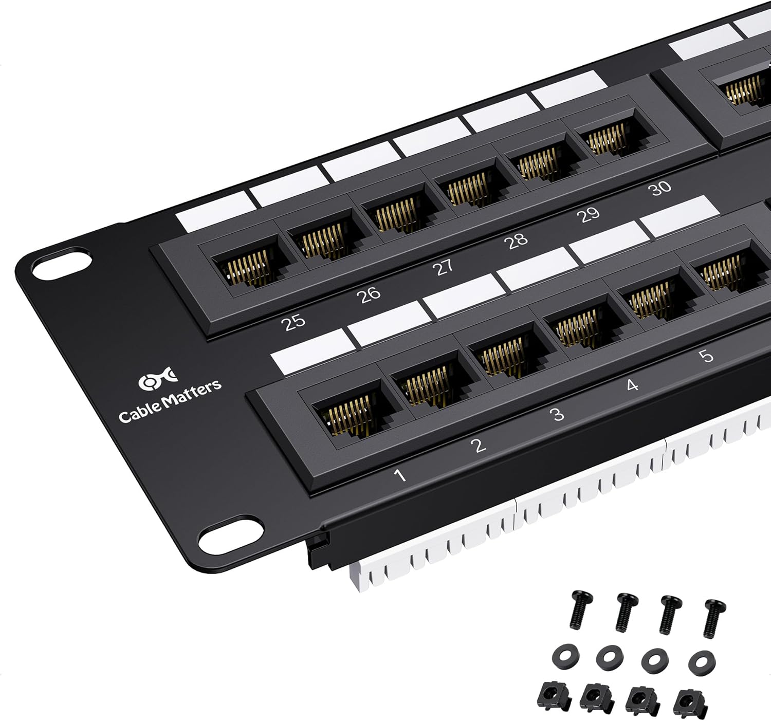 High Performance 48 Port Cat6 Patch Panel