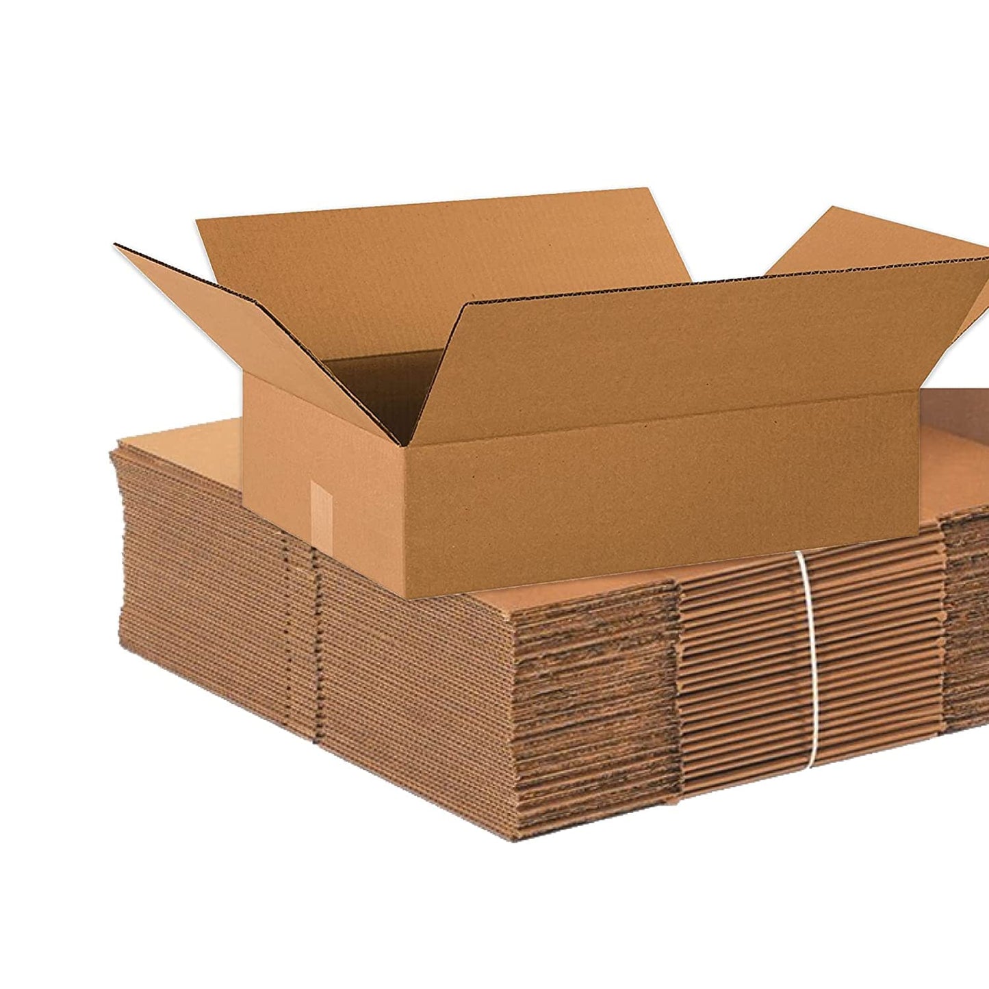 BOX USA 20x14x4 Corrugated Cardboard Boxes for Moving Needs