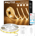 PAUTIX COB LED Strip Light 2700K 24.6ft - Super Bright Warm White