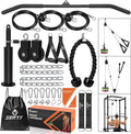 SERTT Home Gym Pulley System - Dual Pulley Cable Kit for Home Gyms