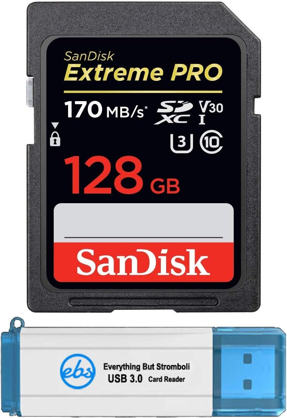 128GB SanDisk SD Card - Vlog Like a Pro! 
