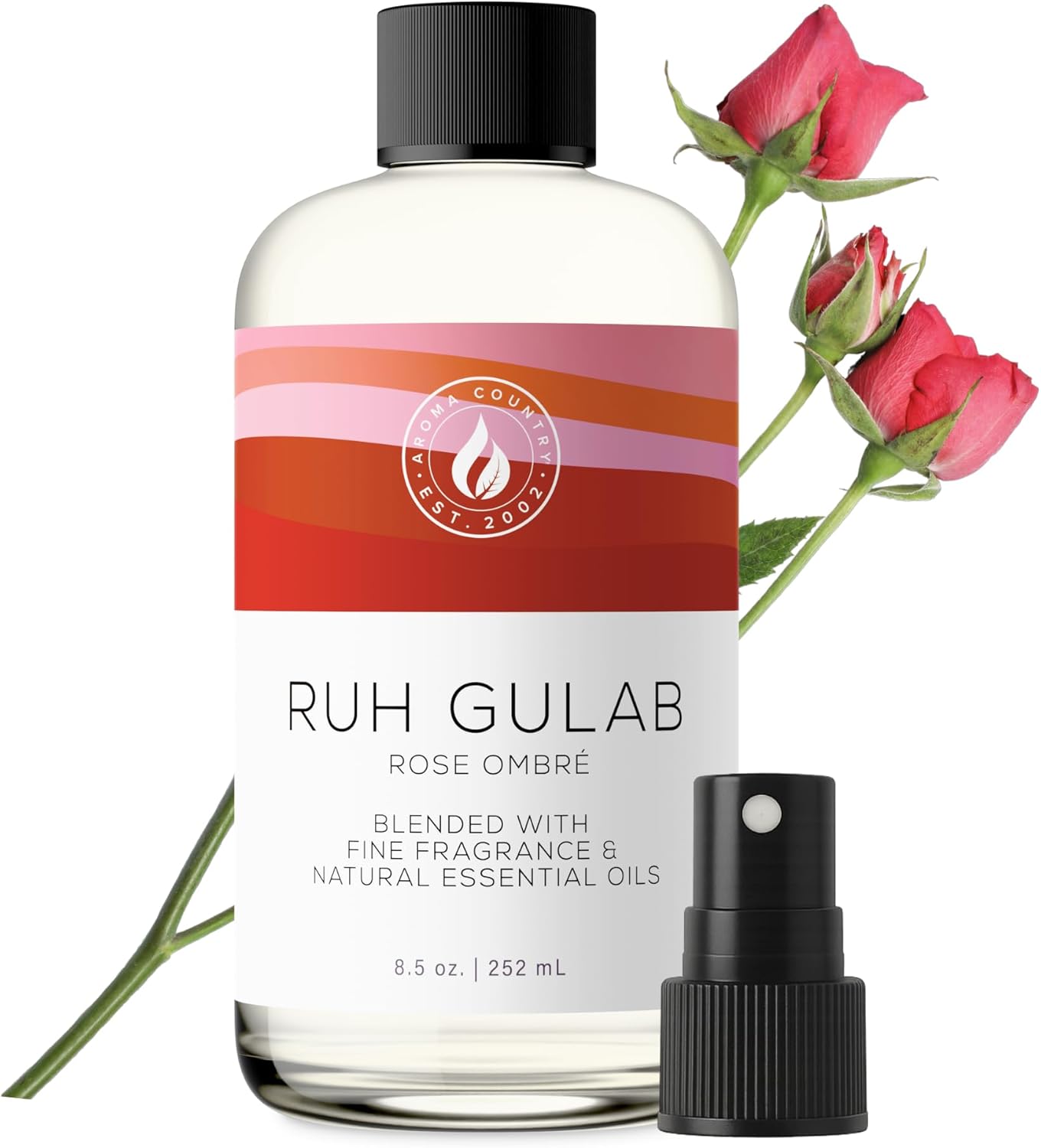 Aroma Country Ruh Gulab Diffuser Oil for Luxurious Home Fragrance