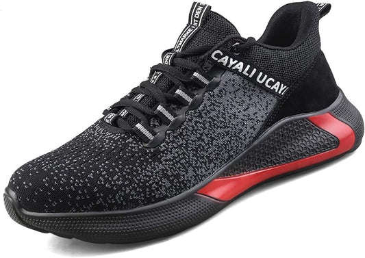 UCAYALI Men's Women's Safety Shoes Steel Toe Work Sneakers