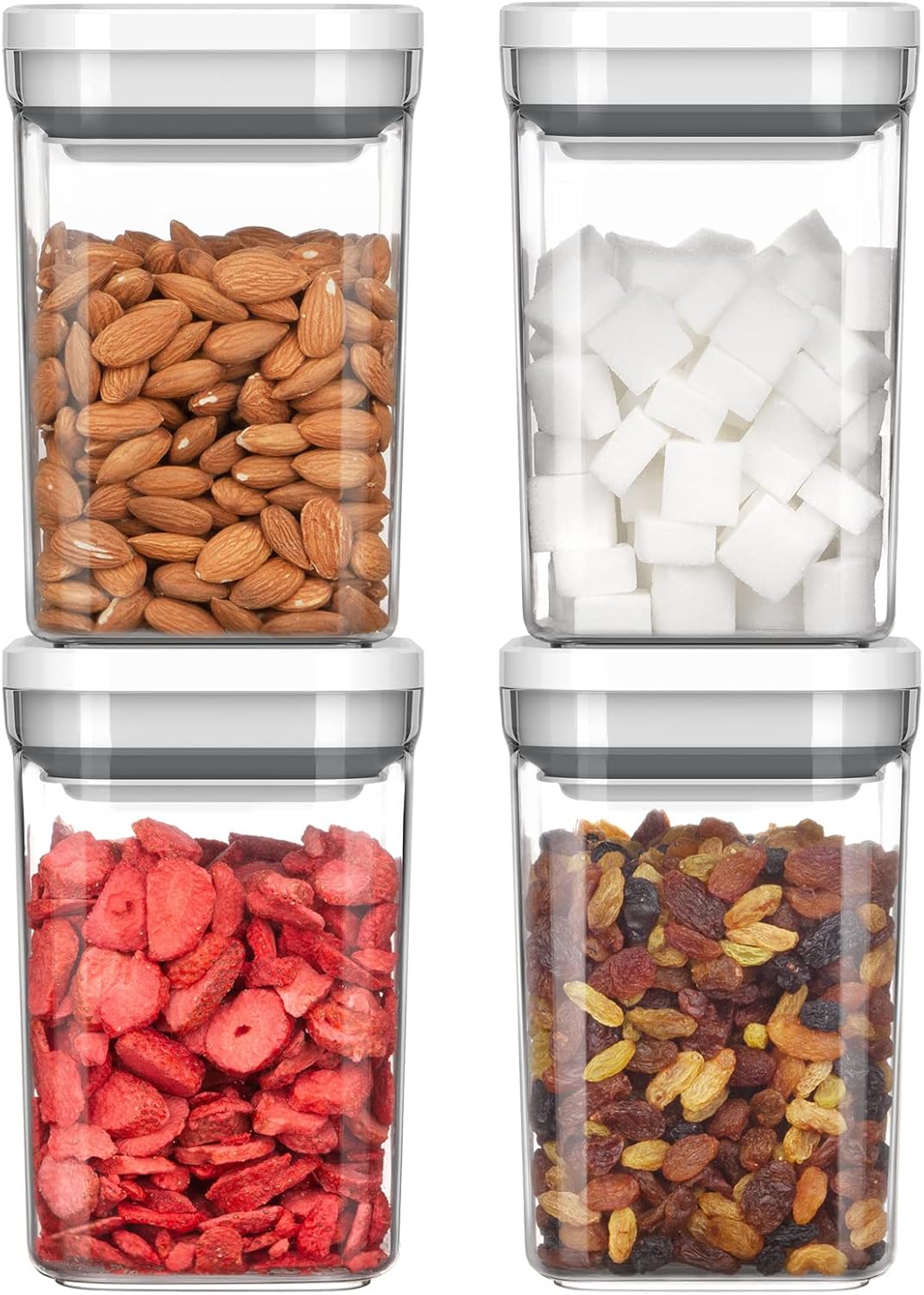 MR.SIGA Airtight Food Storage Container Set for Kitchen Organization