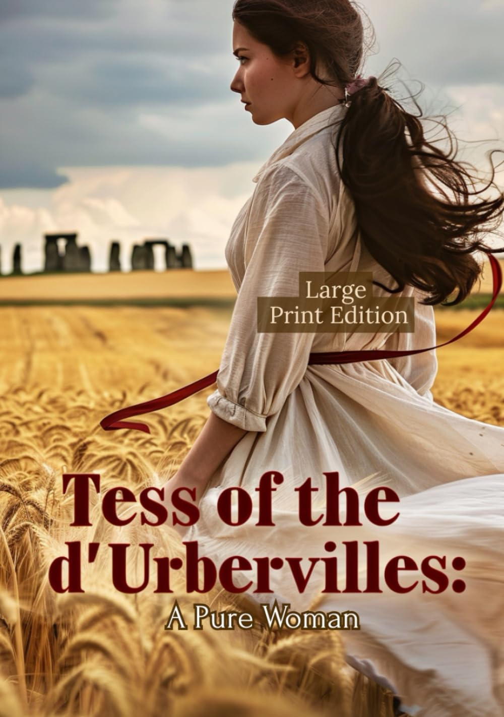 Tess of the d'Urbervilles: A Pure Woman - Large Print Edition