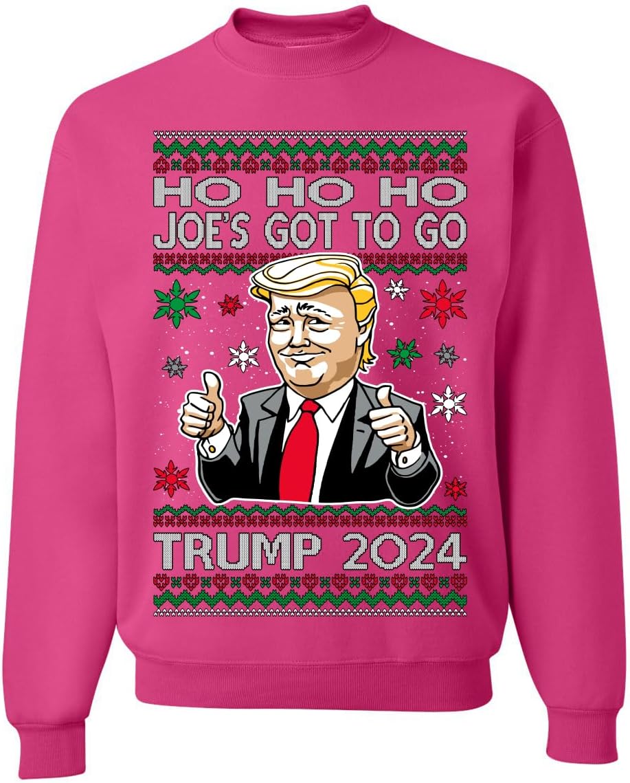 Huge Comeback Funny Trump Snowman Ugly Sweater