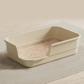 Extra Large Cat Litter Box with High Sides - Low Entry, Easy Clean