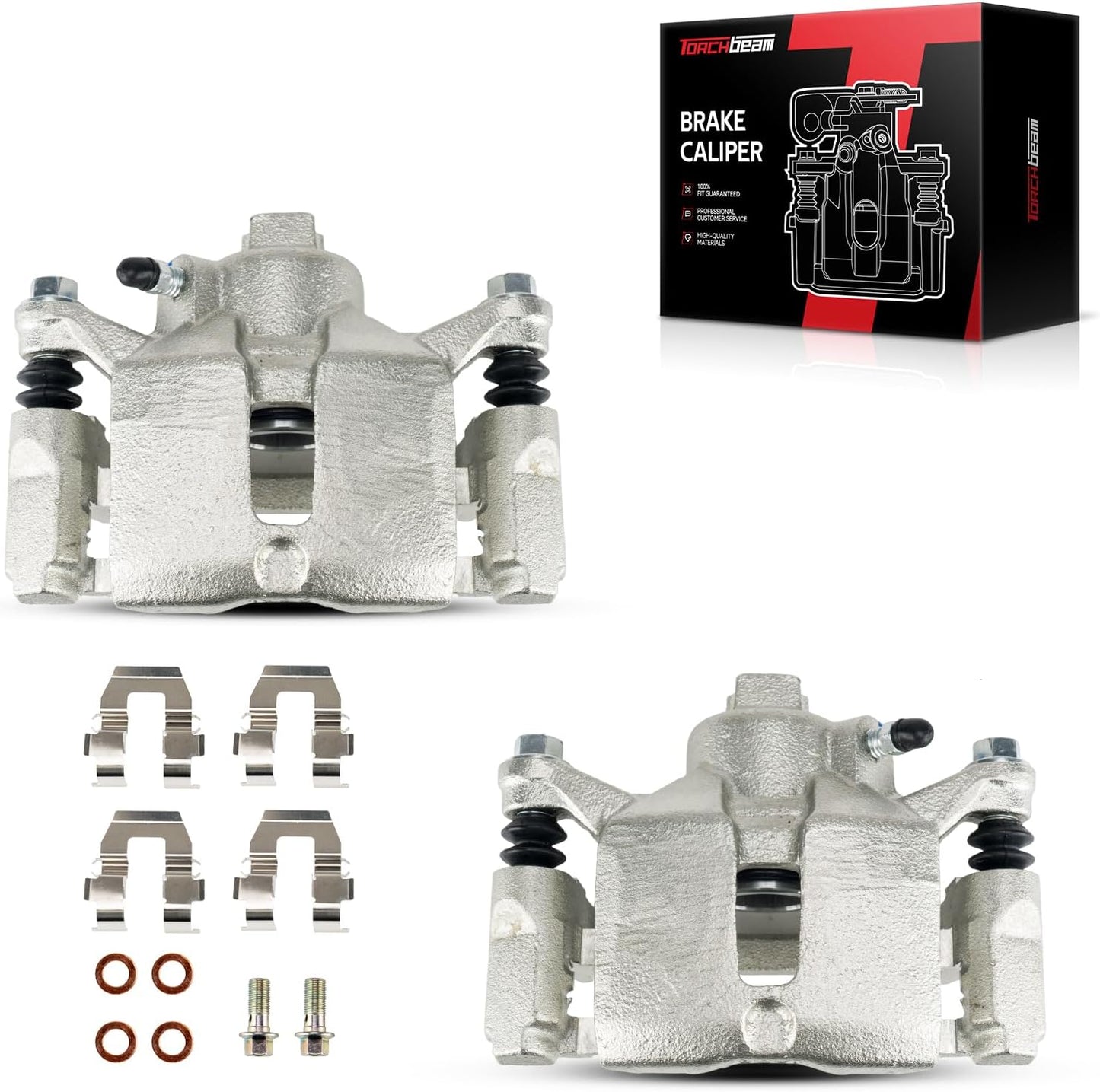 Torchbeam Rear Brake Calipers Set for Chevrolet & Pontiac Models