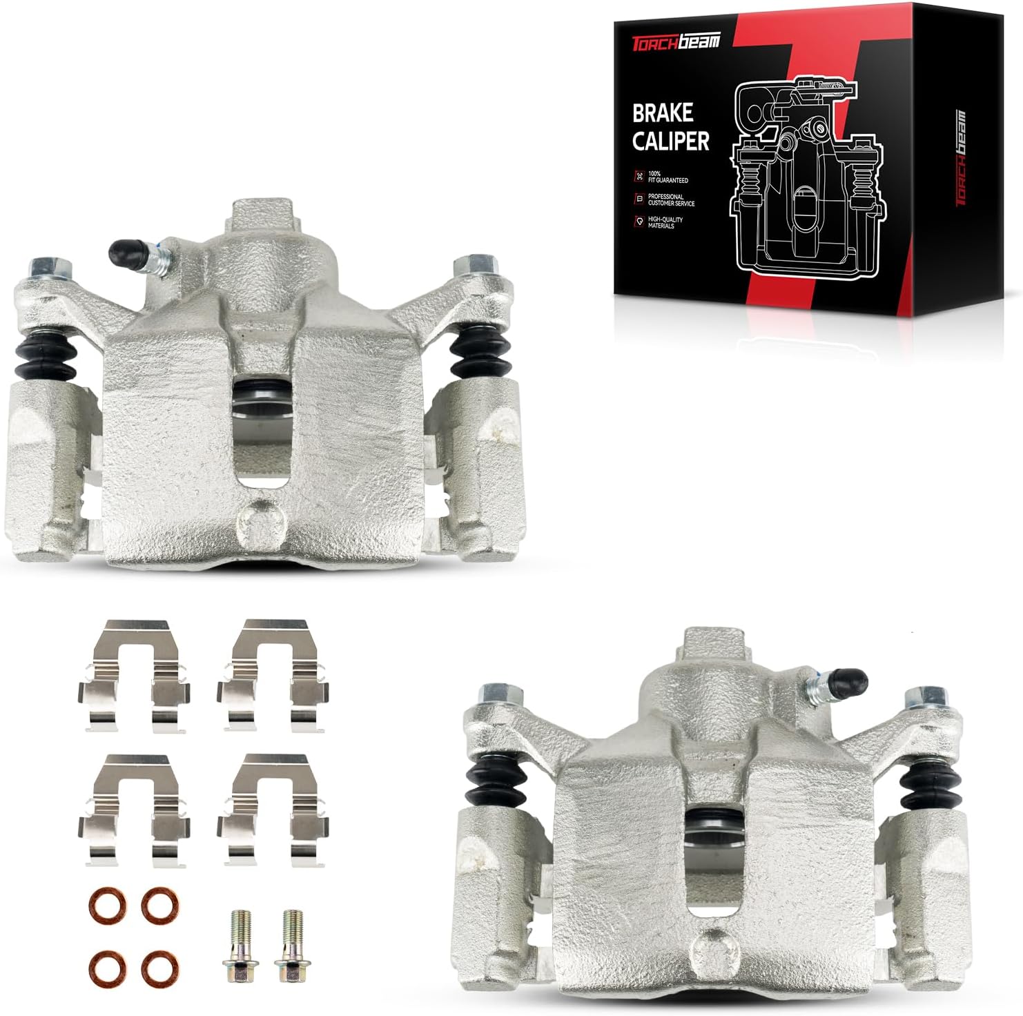 Torchbeam Rear Brake Calipers Set for Chevrolet & Pontiac Models