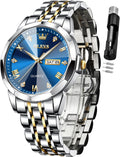 OLEVS Men's Diamond Business Watch