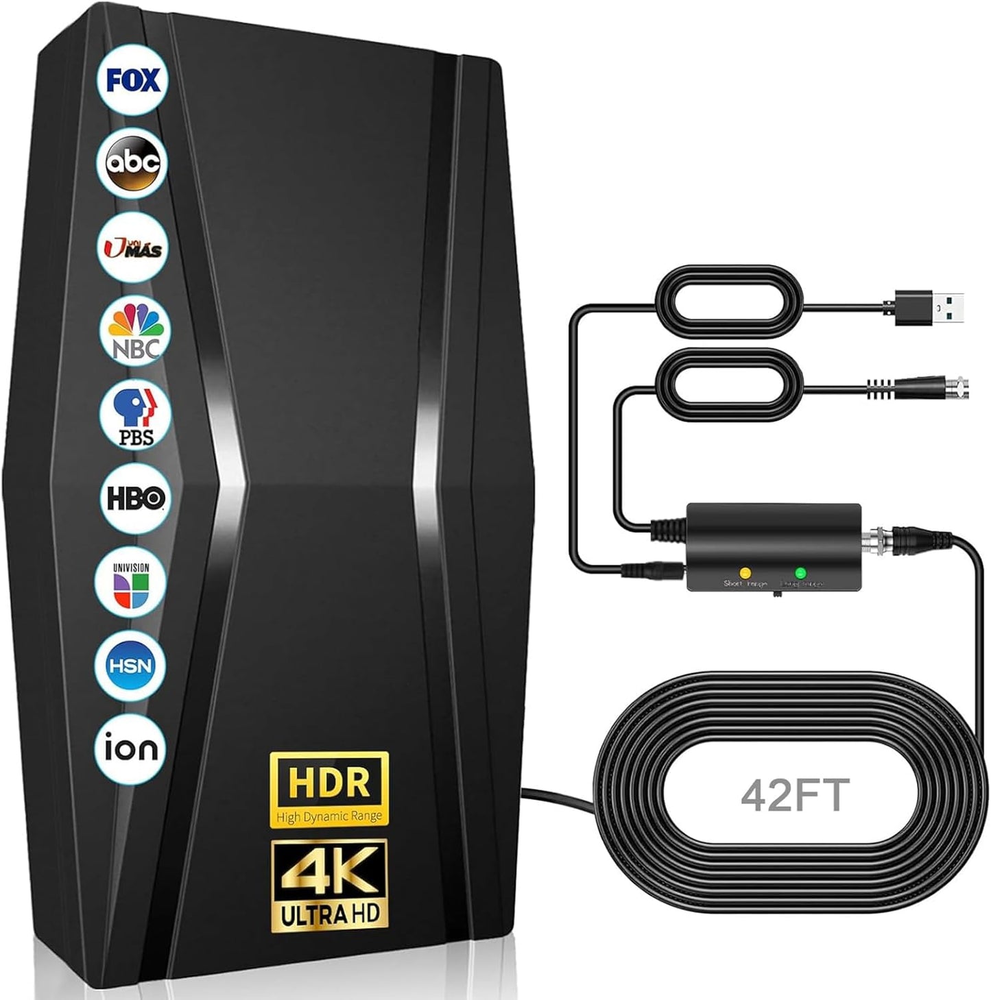 Ultra-Long Range HD TV Antenna - Amplified Reception