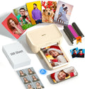 iDPRT 46 Photo Printer Portable Color Picture Printer - Compact 4x6