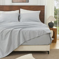 100% French Linen Sheets Queen Size - Extra Deep 18-24in Pocket