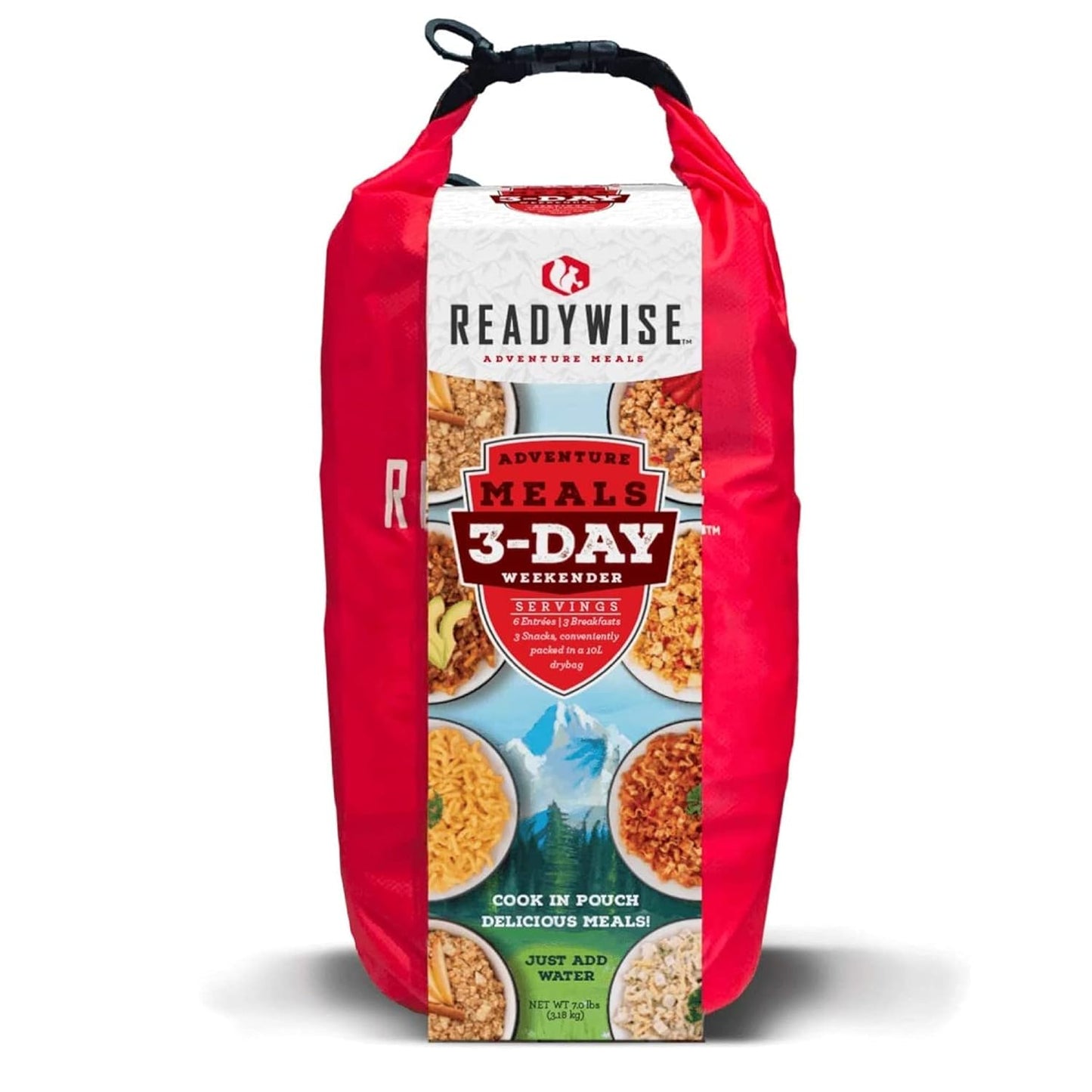 ReadyWise 3-Day Adventure Bag: Freeze-Dried Survival Food