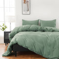 100% Organic Cotton California King Duvet Cover - Soft Breathable Set