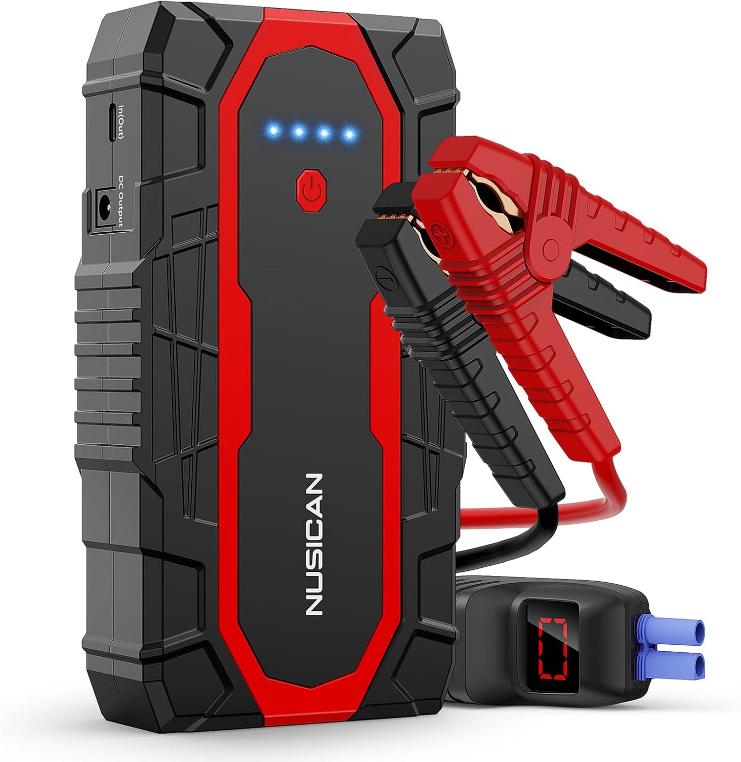 Nusican 2000A Jump Starter: Power Up Any Vehicle!