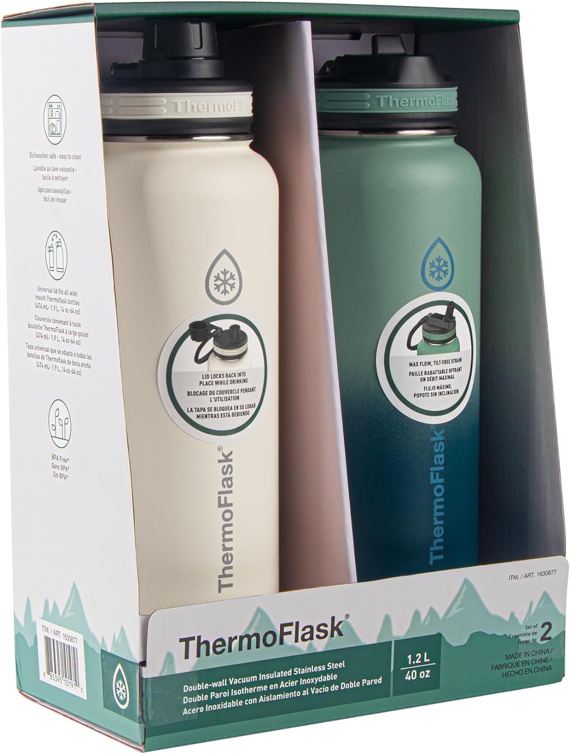 Thermoflask 40oz Stainless Steel Insulated Water Bottles Review