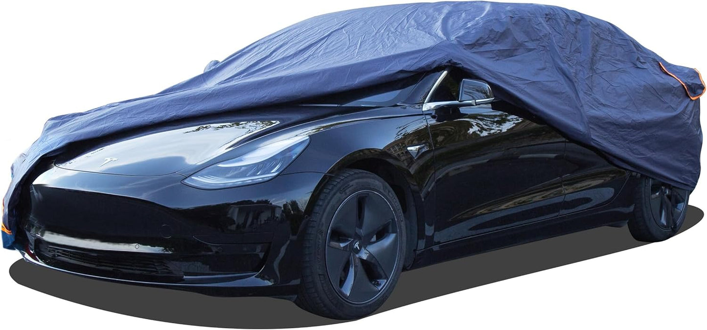 Tesla Model 3 Waterproof Car Cover for All Weather Protection