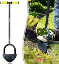 Colwelt Saw-Tooth Edger Half Moon Lawn Edger with T-Grip - Clean