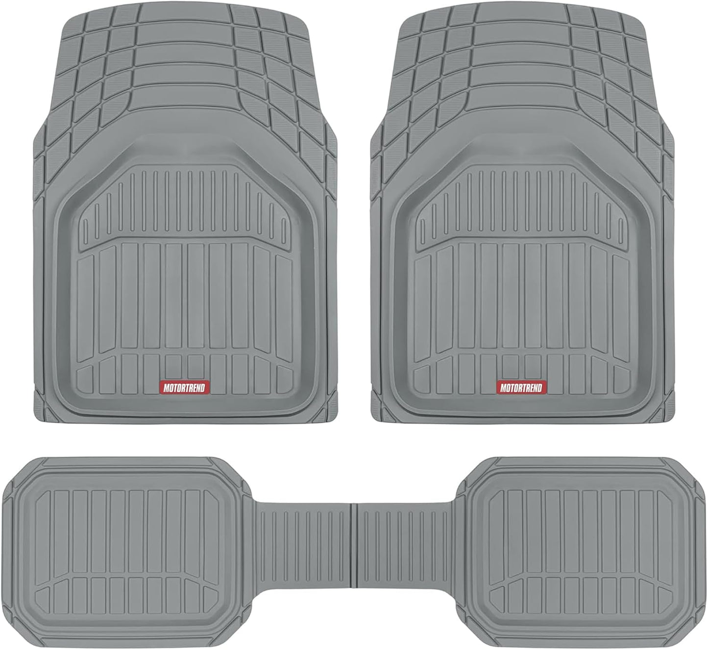 Motor Trend FlexTough Defender Car Floor Mats for All Weather