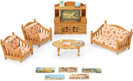 Calico Critters Comfy Living Room Set for Imaginative Play