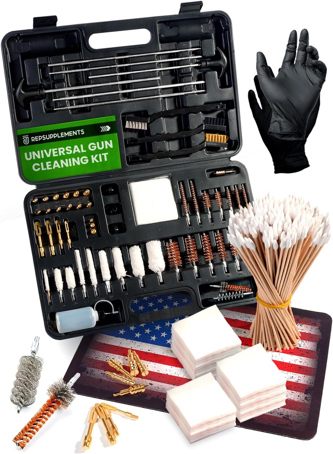 Universal Gun Cleaning Kit for All Guns - Portable and Durable