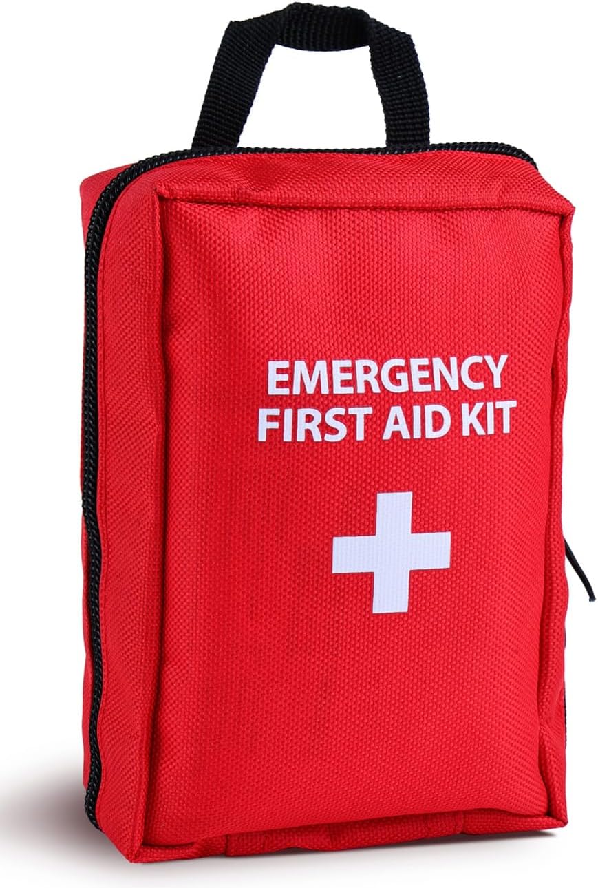 Compact First Aid Kit - Essential Emergency Supplies for Any Adventure