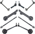 TRQ Front Steering & Suspension Control Arm Kit - Direct Fit