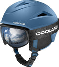 Snowboard Helmet with Ski Goggles - Comfortable Ventilated Protection