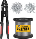 Sanuke Wire Rope Crimp Kit with Stainless Steel Cable - Complete