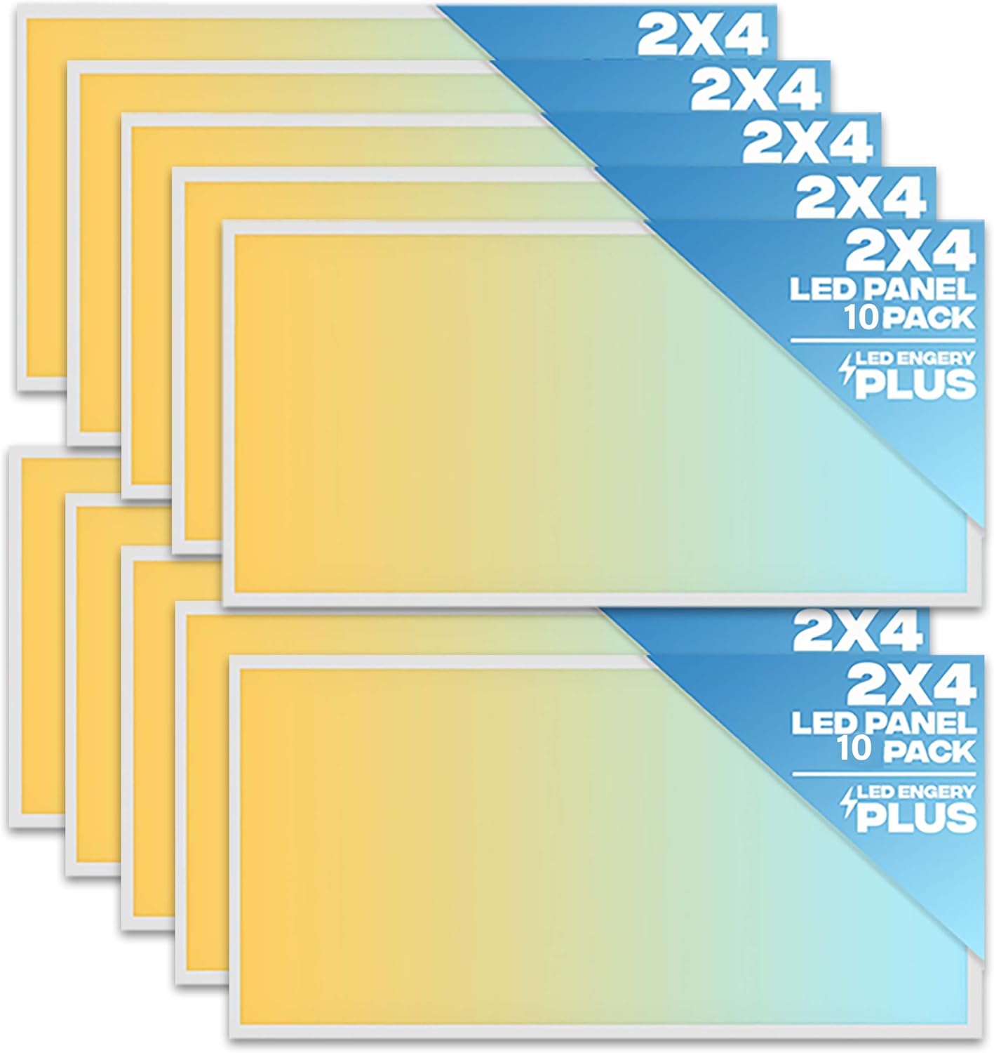 2X4 FT LED Light Flat Panel with Adjustable Color Temperature