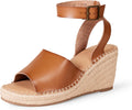 Comfortable Wedge Espadrille Sandal - Padded Memory Foam Comfort