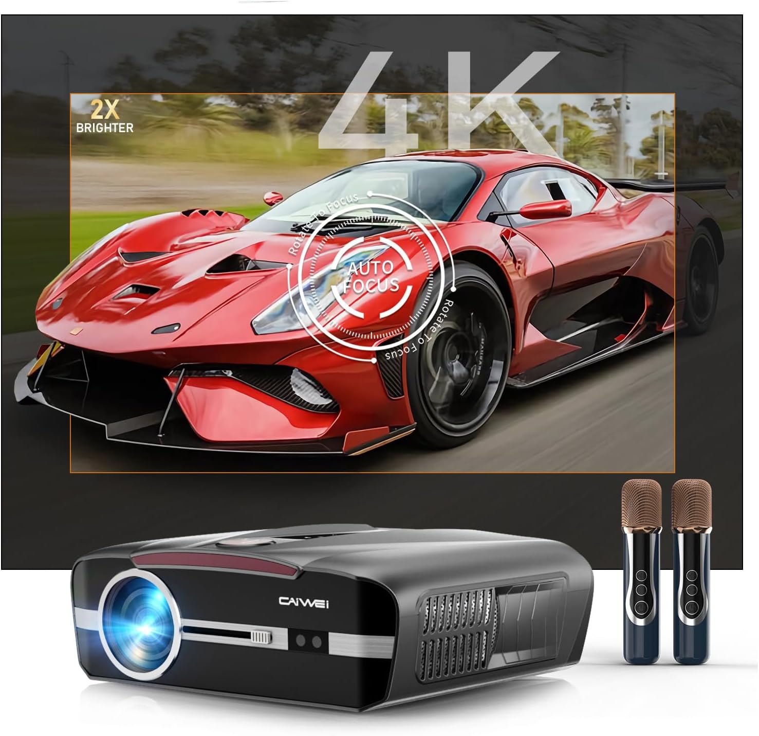 Ultimate Daylight 4K Projector with Autofocus – GearMustHave