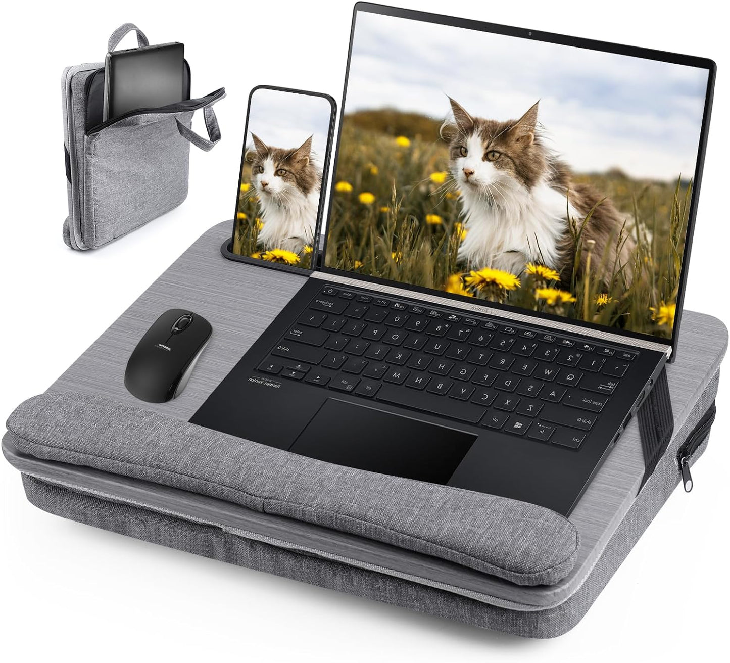 CloudTrip Lap Desk: Portable Comfort & Storage