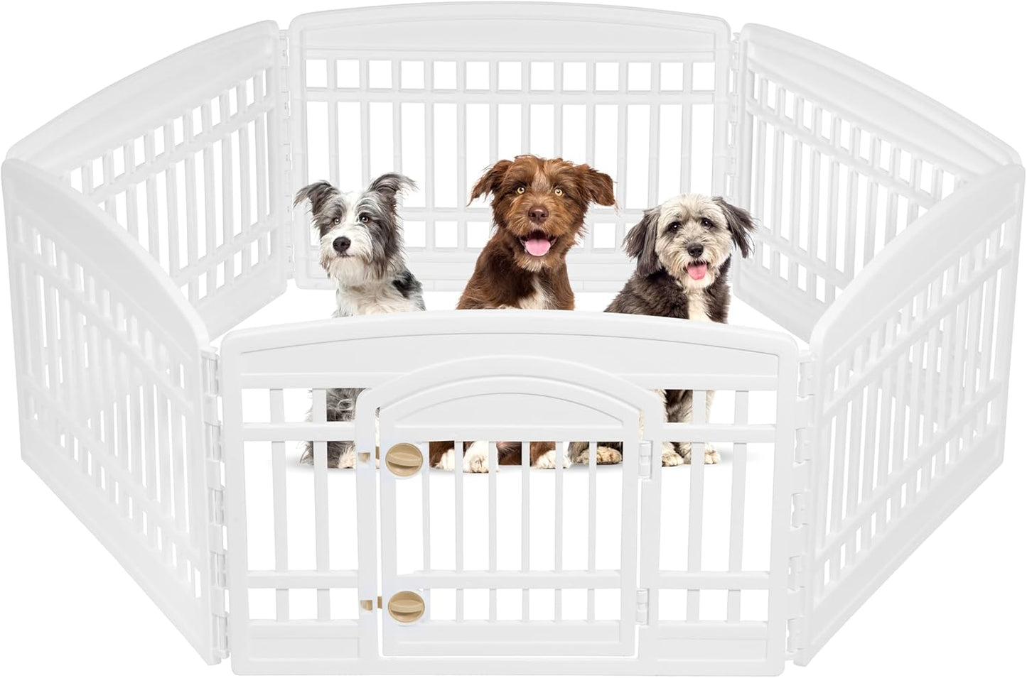 Secure & Easy: IRIS 24 Pet Playpen - Customizable