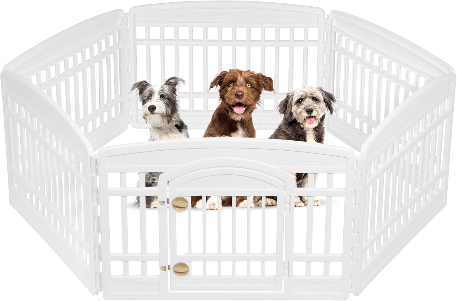 Secure & Easy: IRIS 24 Pet Playpen - Customizable