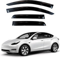 KPY Window Visor Compatible with Tesla Model Y 2020-2024 - 4PC Rain