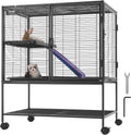 VEVOR 36in Rolling Metal Ferret Cage for Small Animals