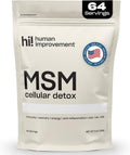 Pure MSM Powder Organic Sulfur Powder for Skin, Hair, and Nails