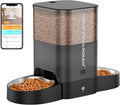 Automatic Cat Feeder for Two Cats - Smart App Controlled Dual Bowl
