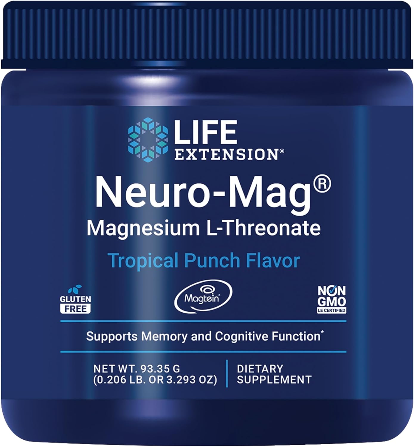 Neuro-Mag Magnesium L-Threonate Powder for Cognitive Support