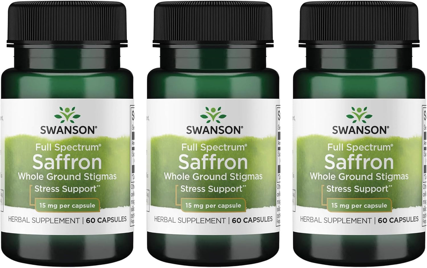 Swanson Full Spectrum Saffron Herbal Supplement for Mood Support