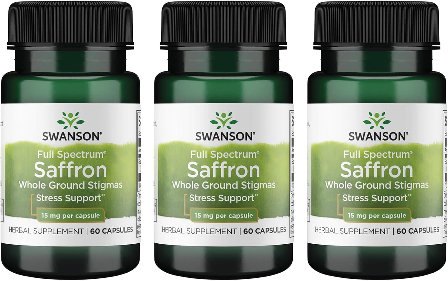 Swanson Full Spectrum Saffron Herbal Supplement for Mood Support