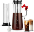 Dishwasher Safe Cold Brew Maker, 1.4L Glass Pitcher