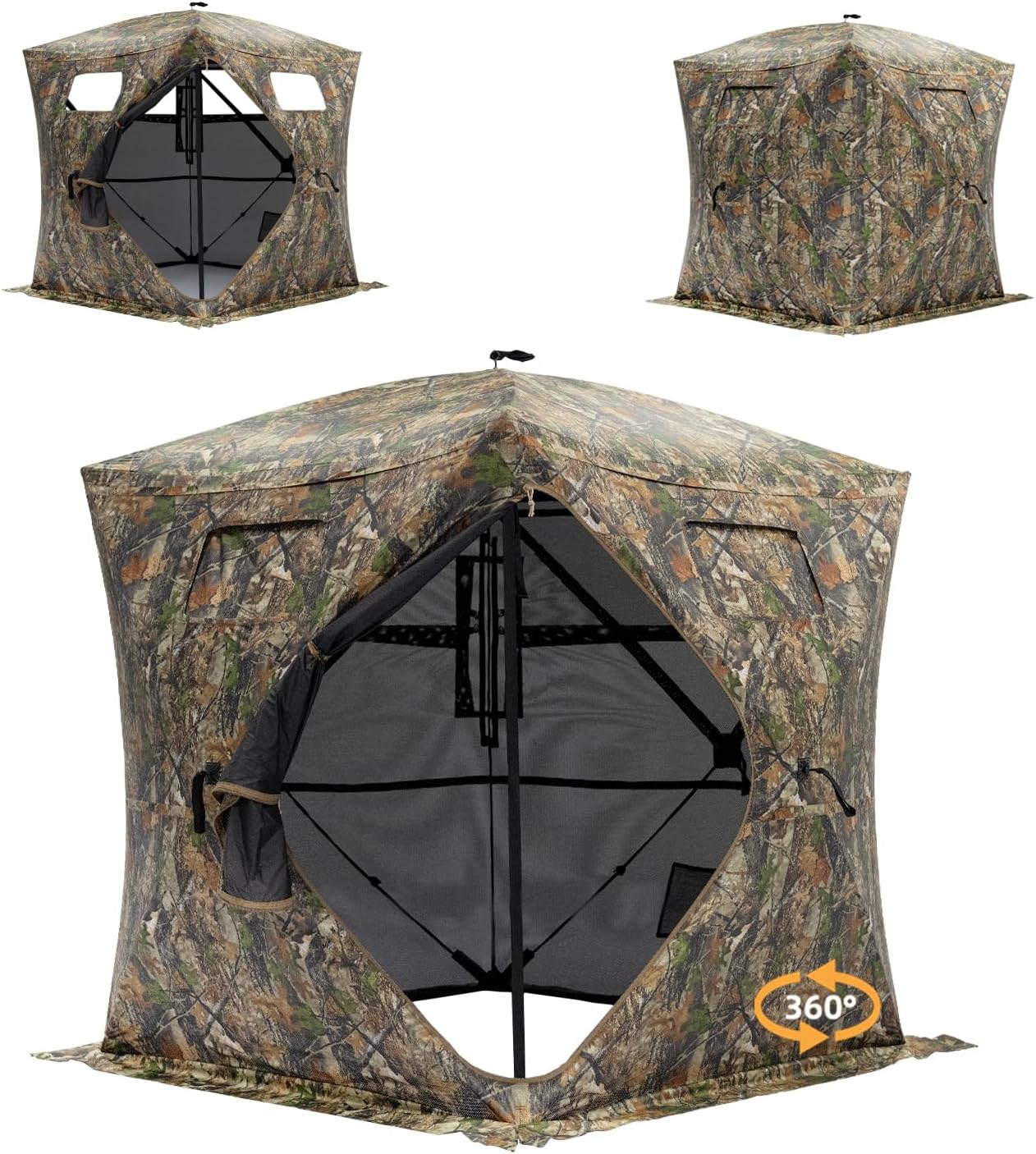 360 Degree See Through Ground Blinds for Hunting Deer & Turkey