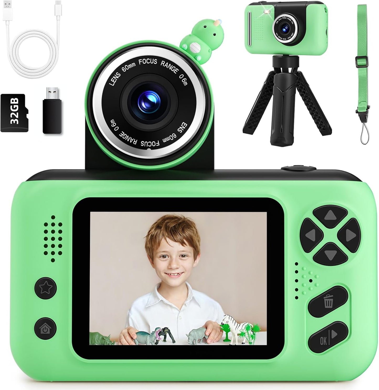 Kids Camera for Boys and Girls Age 3-8, Perfect Birthday Gift