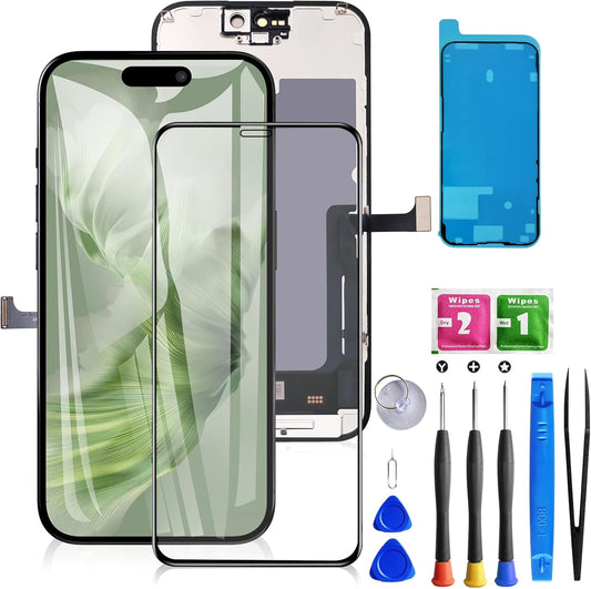 iPhone 15 Pro Screen Replacement LCD Touch Digitizer 6.1 Inch