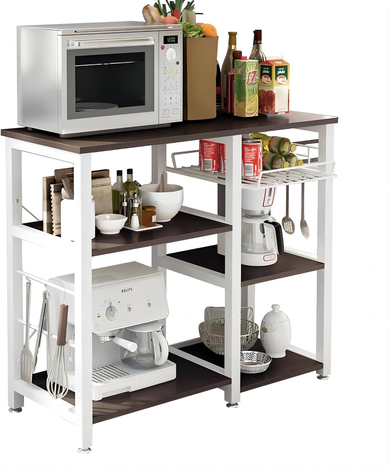 3-Tier Baker's Rack with Storage - Kitchen Organization Essential